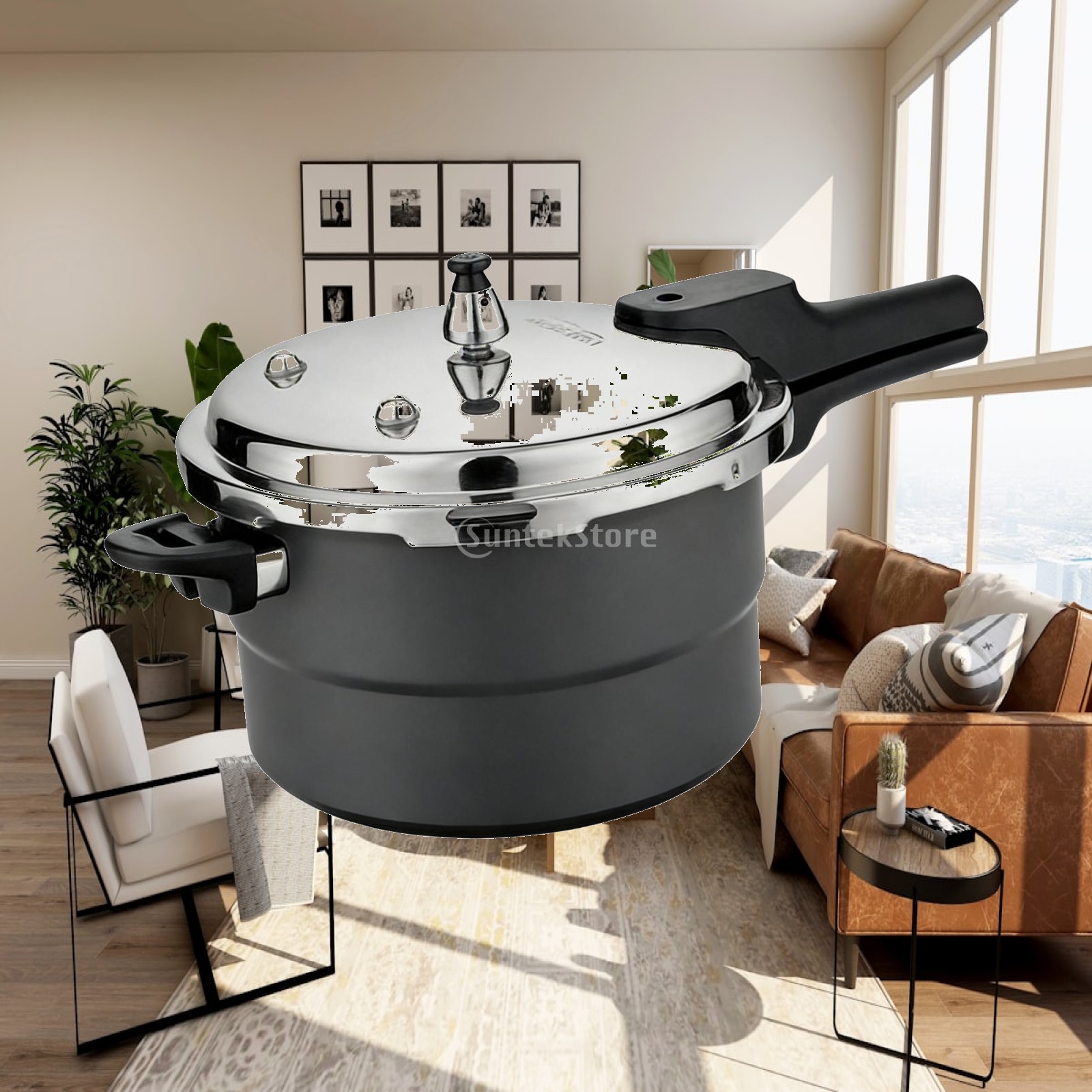 Instant Pot Pressure Cooker - Pressure Cooker for Gas or Induction