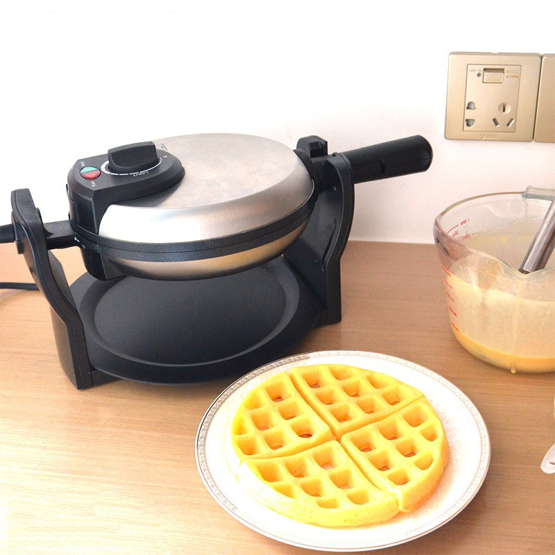220V Flip Waffle Maker Round P - Electric Griddle Pancake recension och pris
