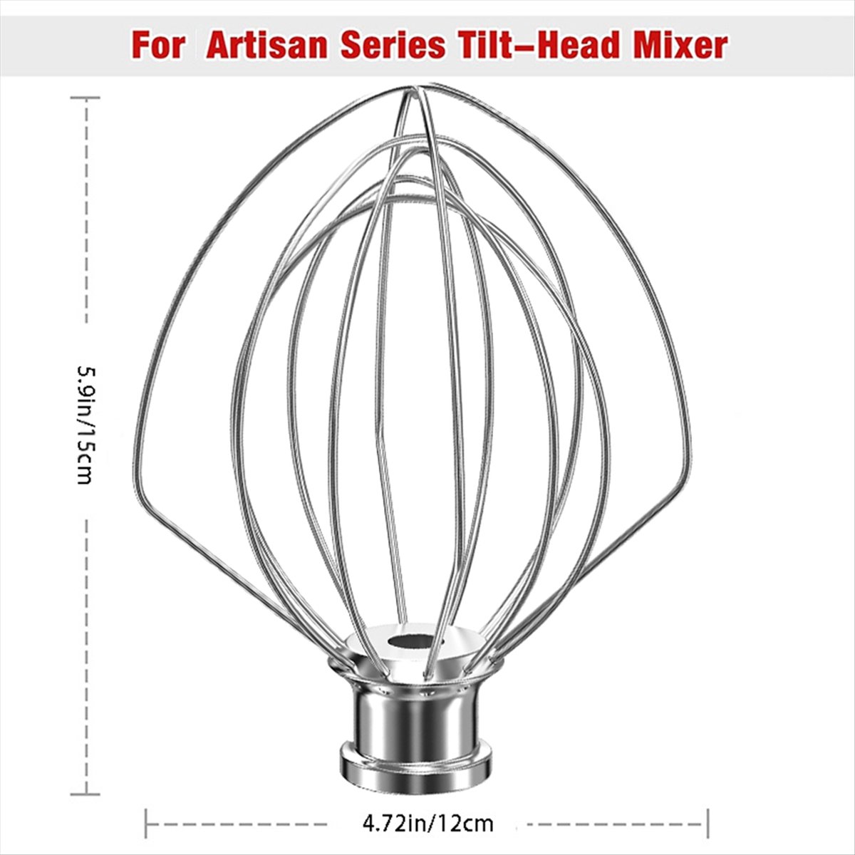 DT34 K45WW Stainless Steel 6-W - Stand Mixer Bowl recension och pris