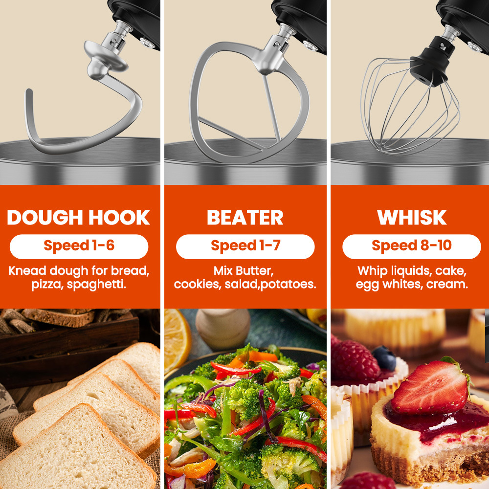 5L Stand Mixer, 1500W Electric - Stand Mixer Bowl recension och pris