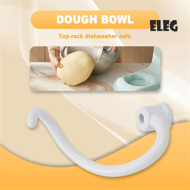 ELEG-Spiral Coated Metal Dough - Stand Mixer Bowl recension och pris