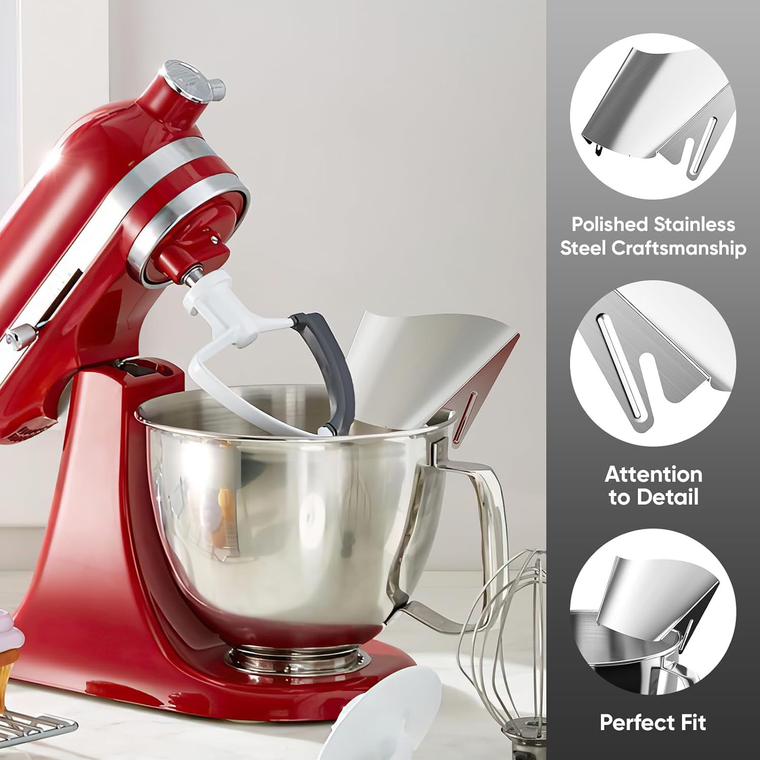Pouring Chute for KitchenAid S - Stand Mixer Bowl recension och pris