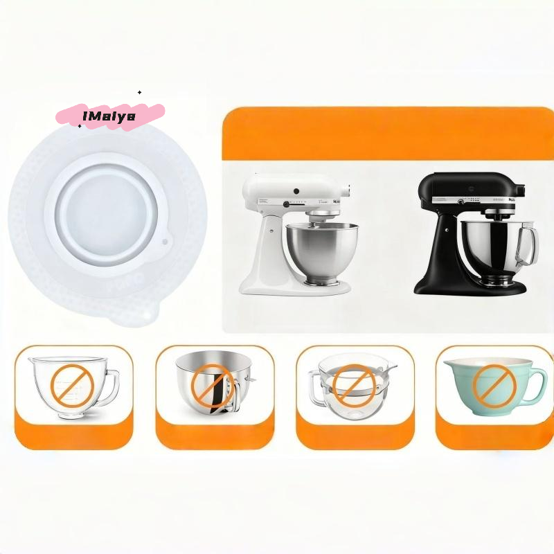 1Pc Silicone Mixer Bowl Lid Co - Stand Mixer Bowl recension och pris