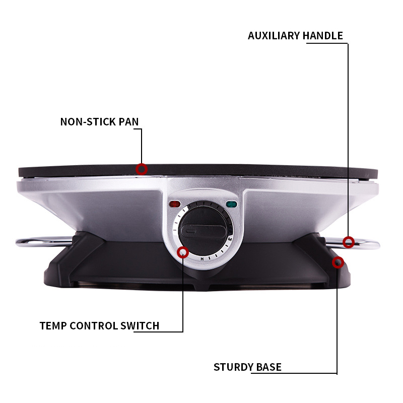 Crepe Maker Home Pancake Pan 3 - Electric Griddle Pancake recension och pris