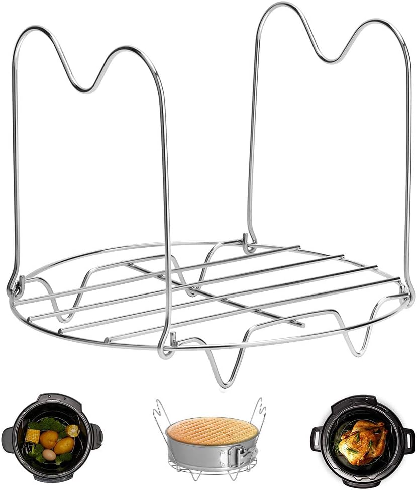 Steamer Rack Trivet with Handl - Instant Pot Pressure Cooker recension och pris