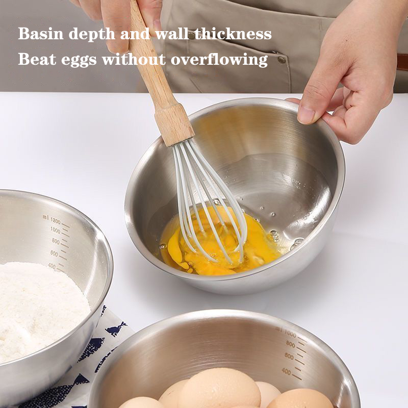 1PC Stainless Steel Bowl Set W - Stand Mixer Bowl recension och pris