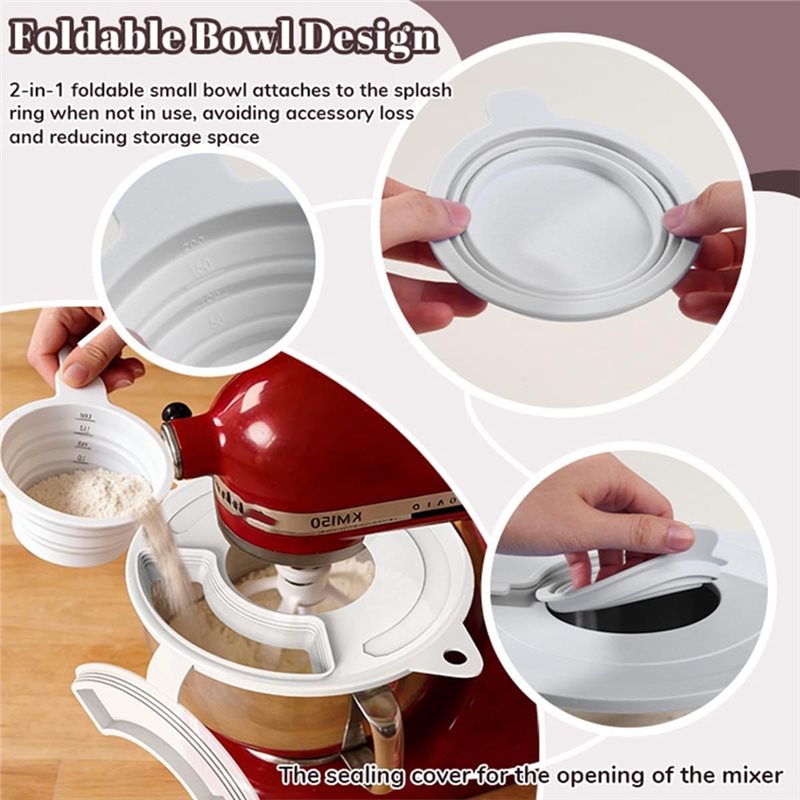 【NECESSITY】Silicone Mixers Bow - Stand Mixer Bowl recension och pris