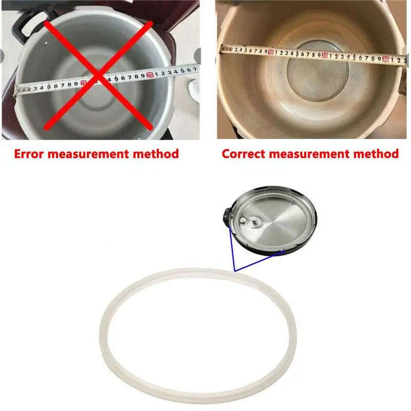 18-32cm Clear Silicone Pressur - Instant Pot Pressure Cooker recension och pris
