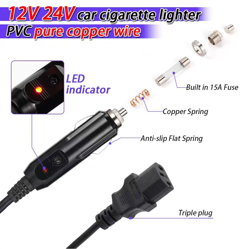 1cm 3Pin Plug with Cigarete Li - Instant Pot Pressure Cooker recension och pris