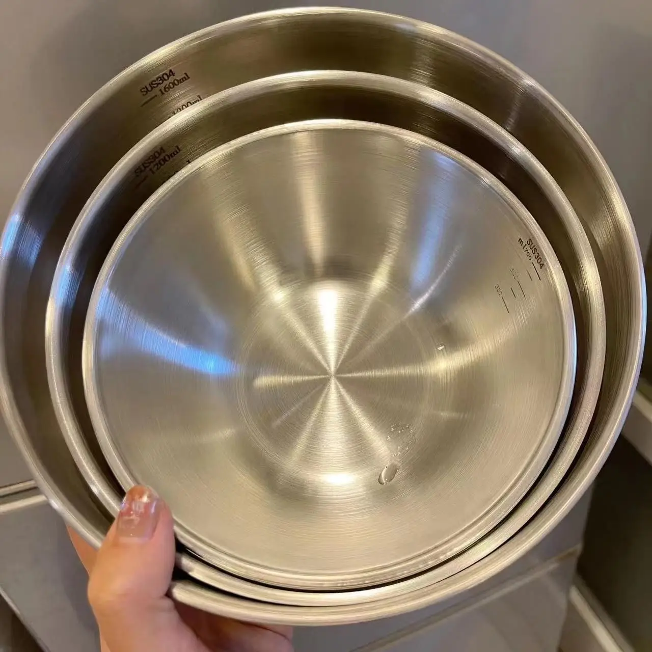 1-3 Stainless Steel Bowl Set w - Stand Mixer Bowl recension och pris