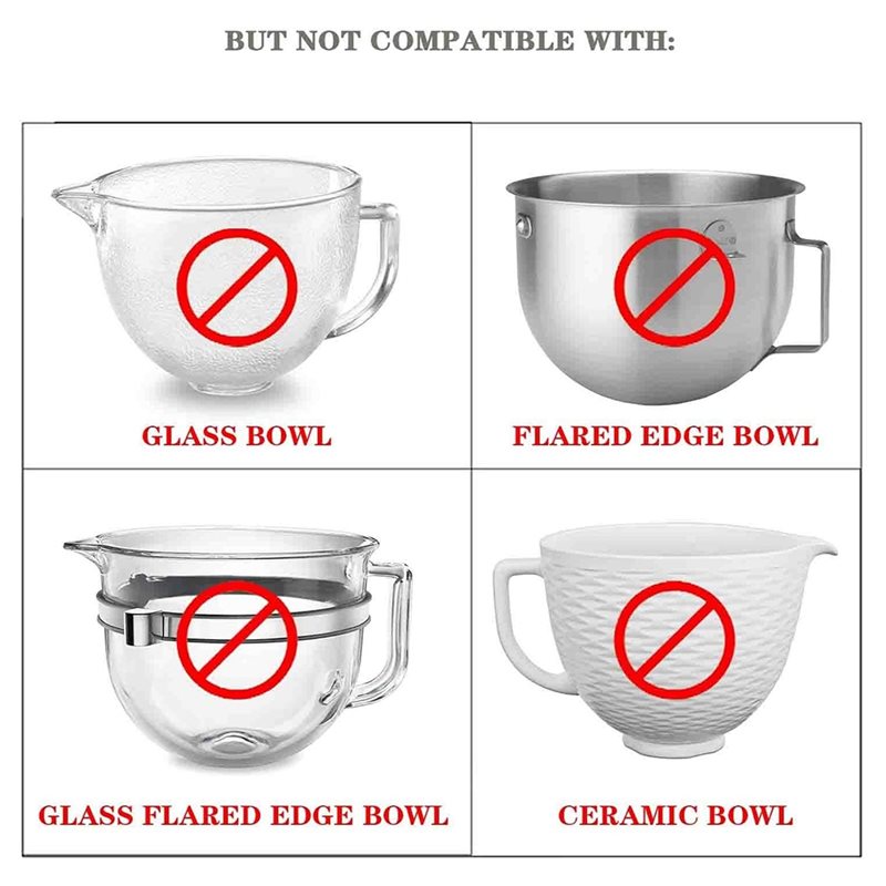 YCOC-For Kitchenaid 5.5-6QT Bo - Stand Mixer Bowl recension och pris