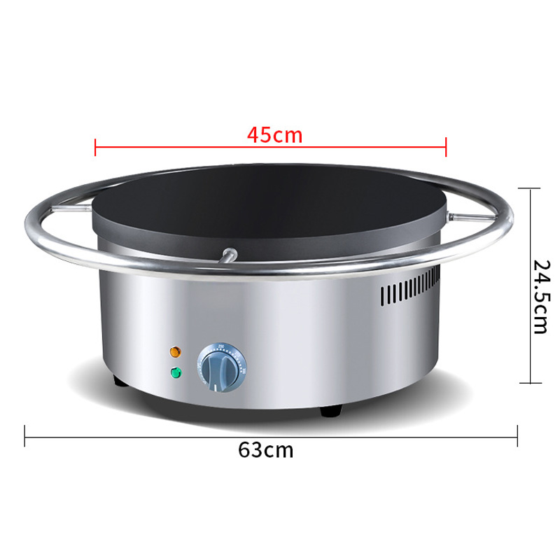 Manual Rotating Electric Panca - Electric Griddle Pancake recension och pris