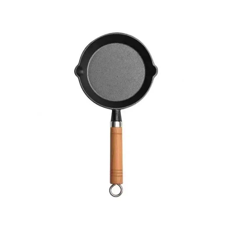 20cm Cast Iron Skillet Wooden  - Electric Griddle Pancake recension och pris