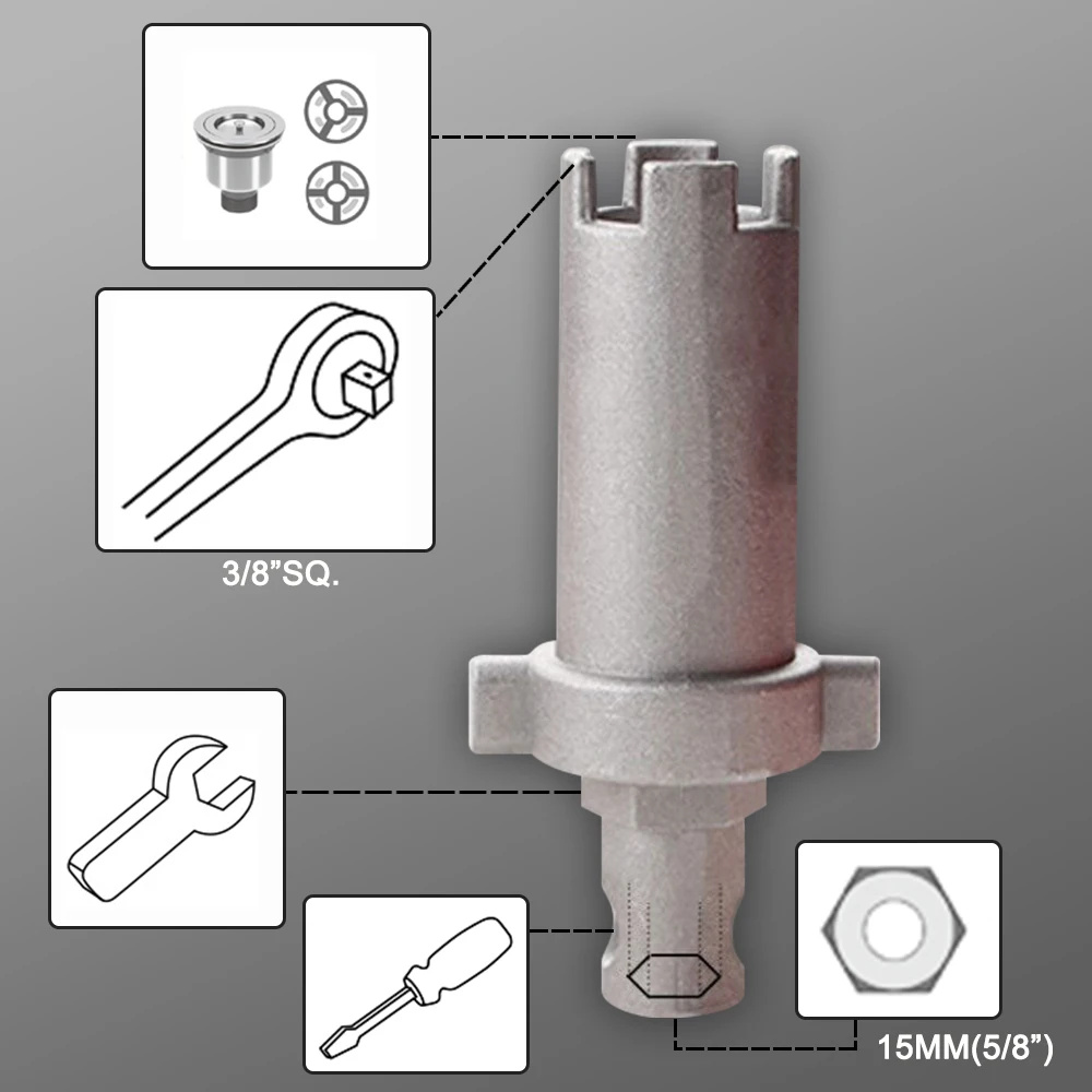 TINSOL Sink Faucet Wrench Anti - Kitchen Appliances Offers recension och pris